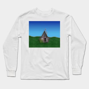 Old Small House Long Sleeve T-Shirt